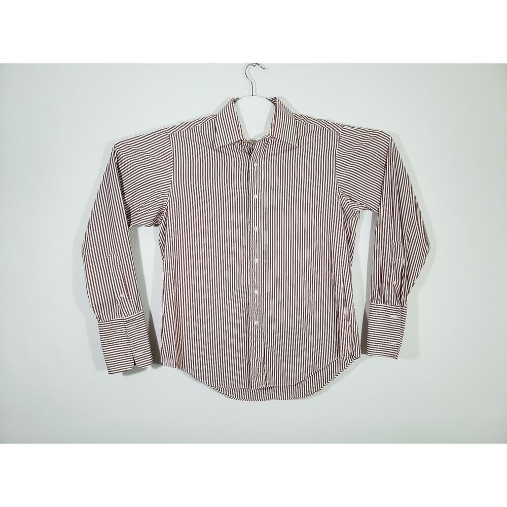 Burberry of London Button Up Shirt Men's Size 15 - 34 100% Cotton